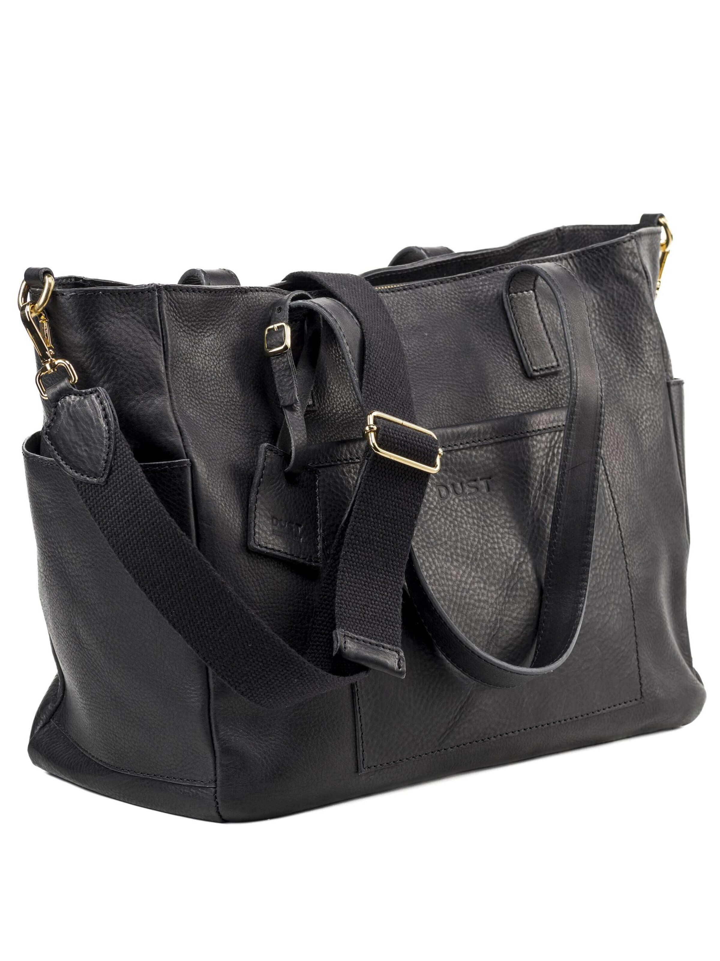 Cabas 'Leather Tote Black Fifth Avenue Collection' THE DUST COMPANY en noir