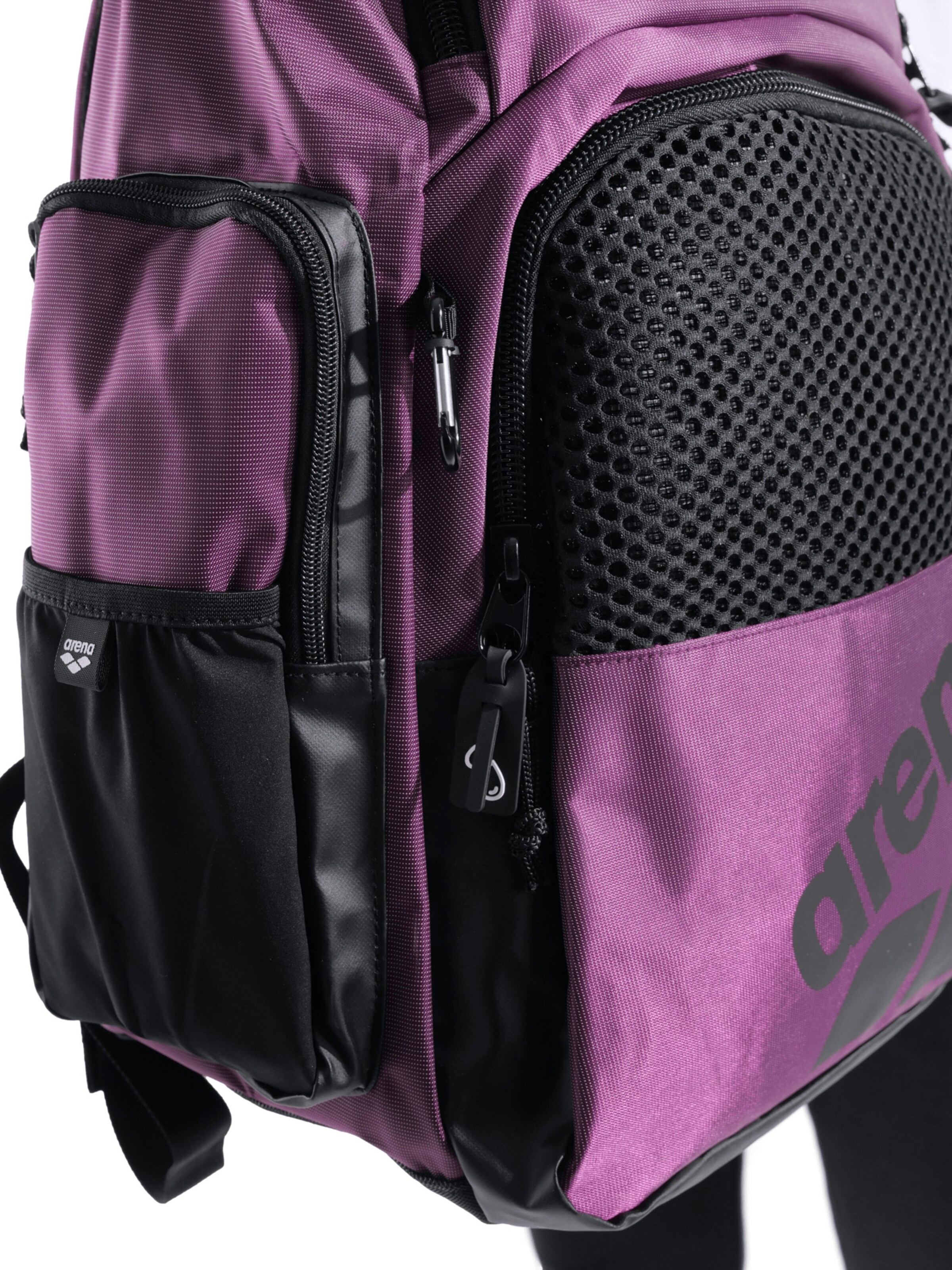 ARENA Urheilureppu 'ONE GO BACKPACK 35L' värissä lila