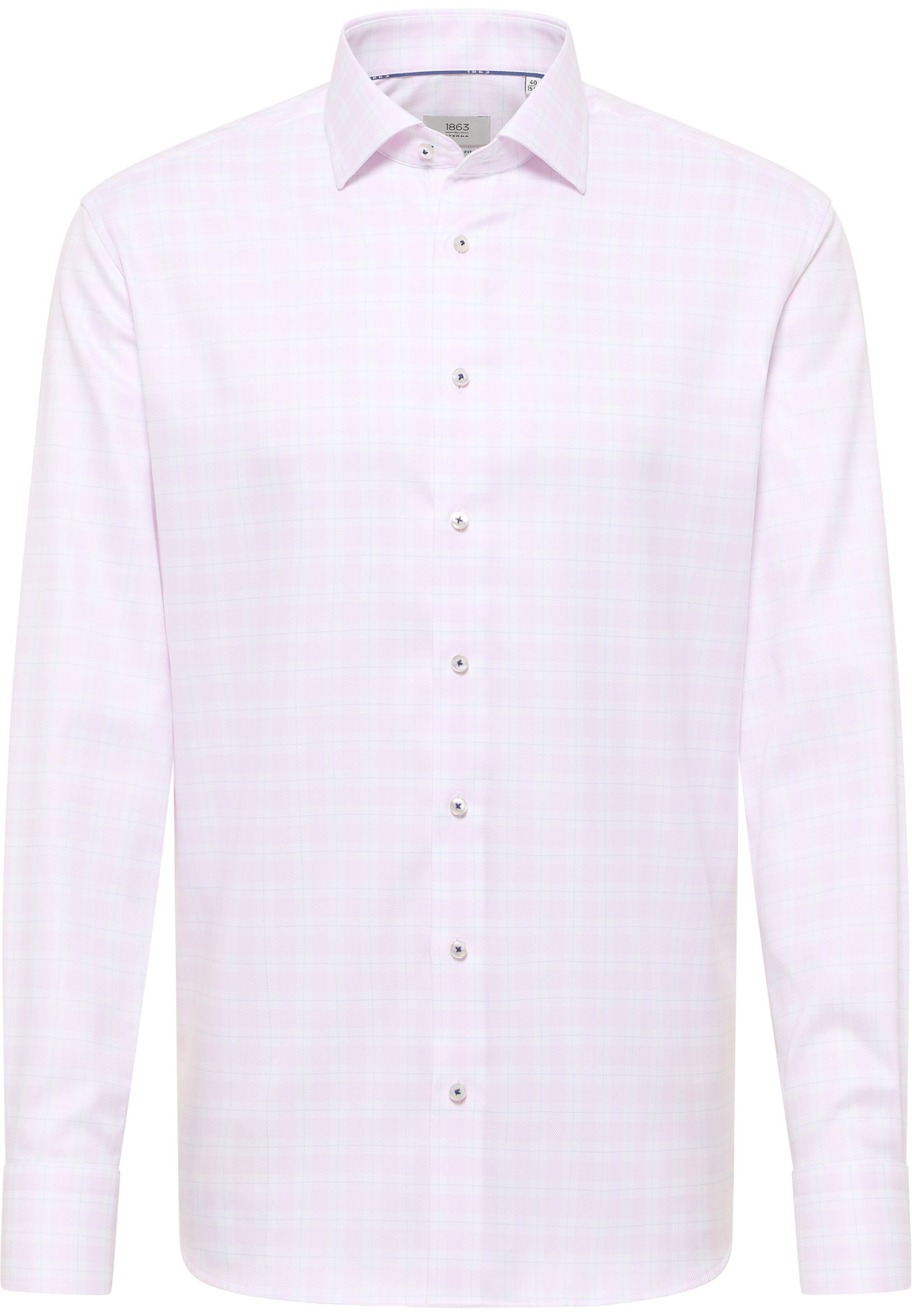 ETERNA Regular Fit Hemd in Pink: Vorderseite