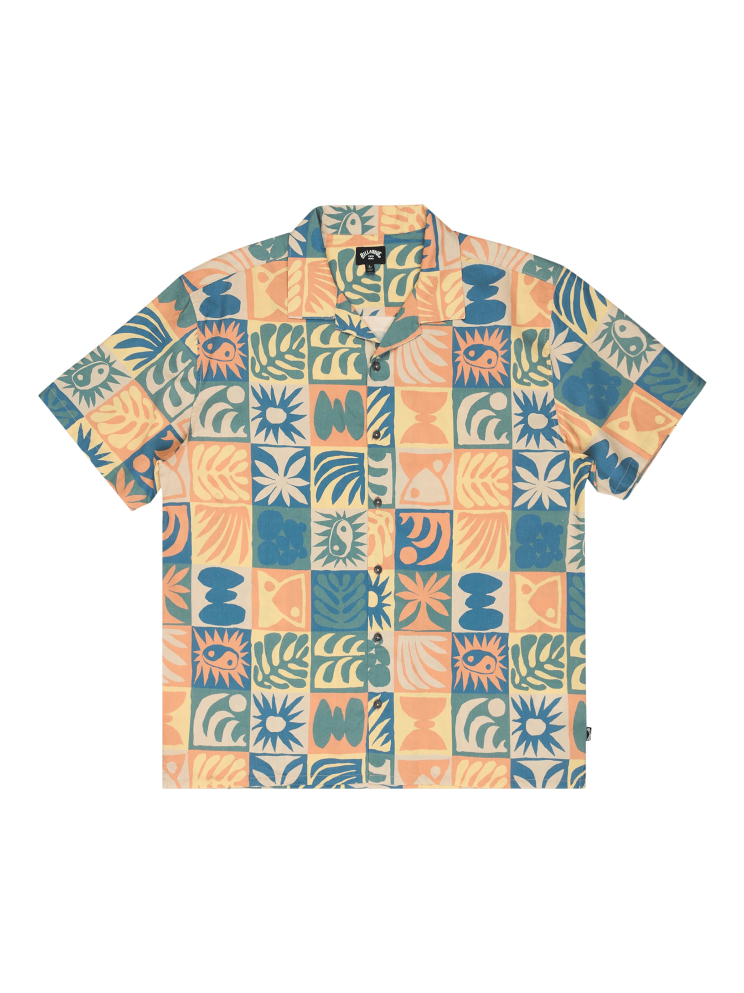 BILLABONG Comfort fit Button Up Shirt 'Vacay' in Mixed colors: front