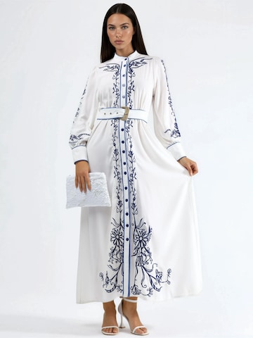 MSN Collection Dress 'Midi' in White: front