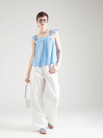 ICHI Top 'MARRAKECH' in Blue