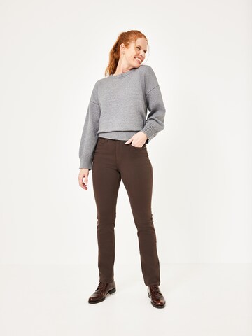 PADDOCKS Slim fit Pants in Brown