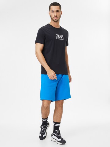 AÉROPOSTALE T-Shirt in Blau