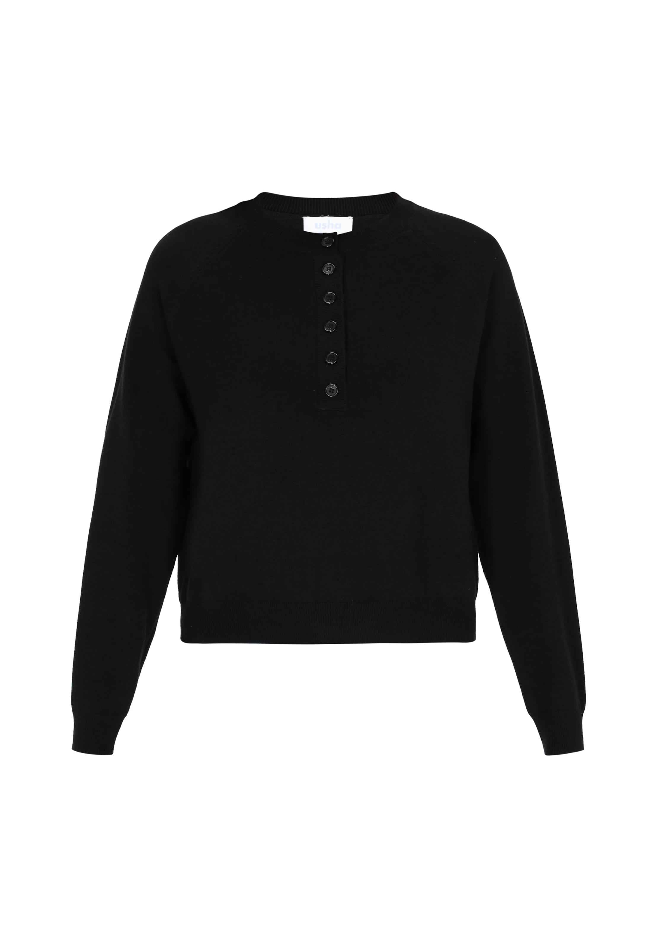 usha BLUE LABEL Svetr – černá: přední strana