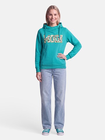 salzhaut Sweatshirt 'Sünn - Moin' in Groen: voorkant