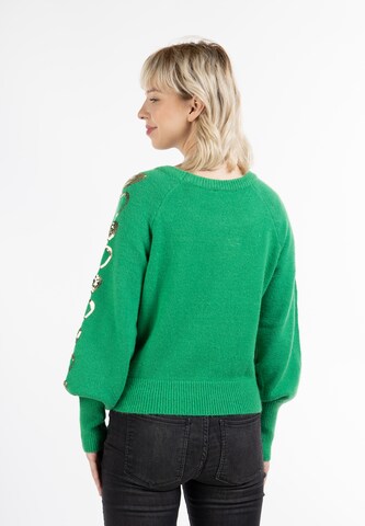 MYMO Sweater 'Nolie' in Green