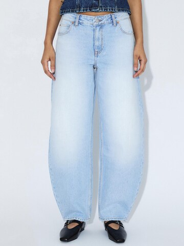Dr. Denim Loosefit Jeans 'Nanci Mid Barrel Jeans'‌‌‌‌‌‌‌‌ in Blau