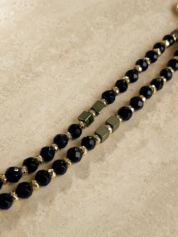 Alster Herz - Pulsera 'Black Soul' en negro