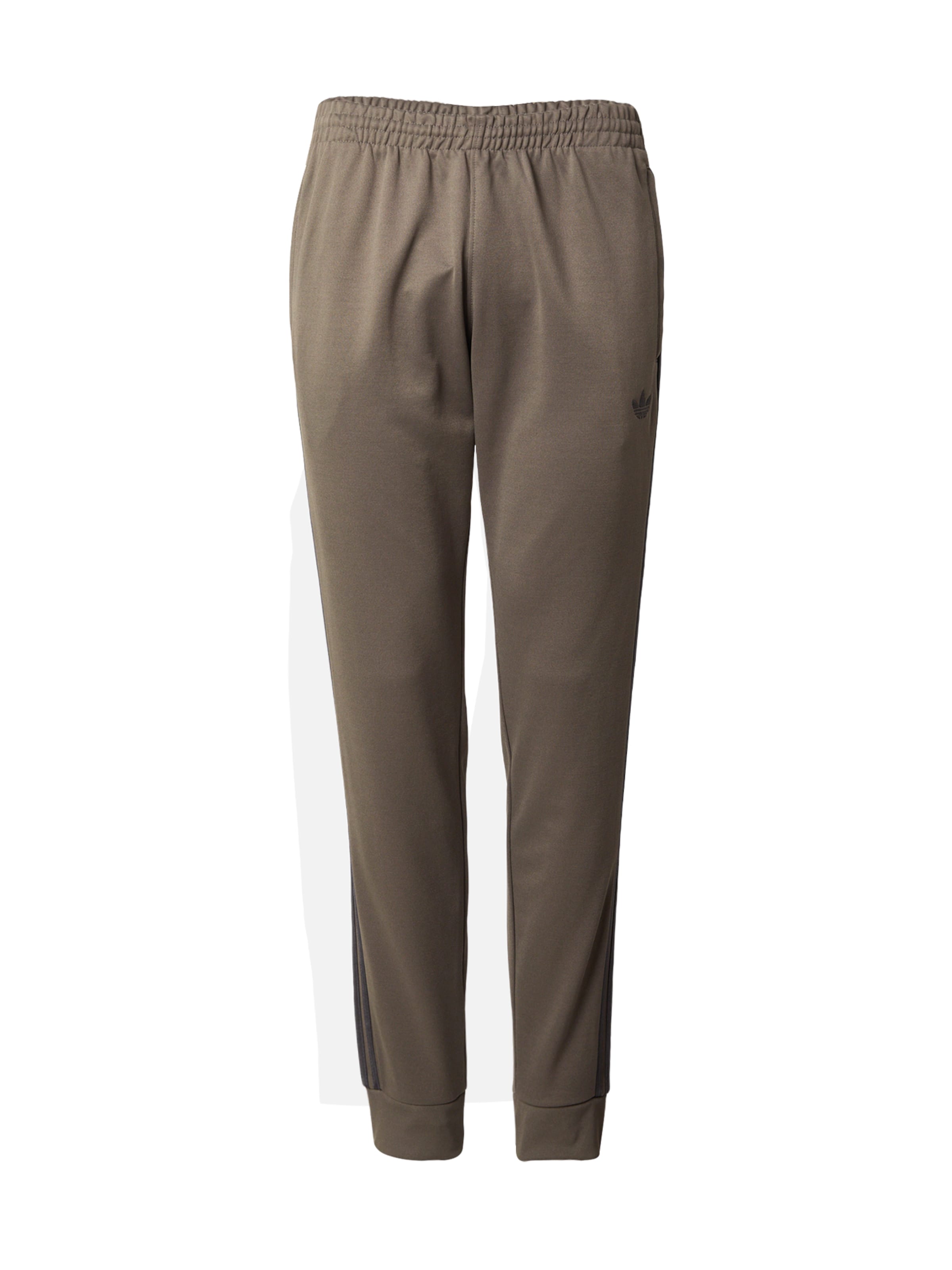 Pantaloni 'SST' de la ADIDAS ORIGINALS pe maro: față