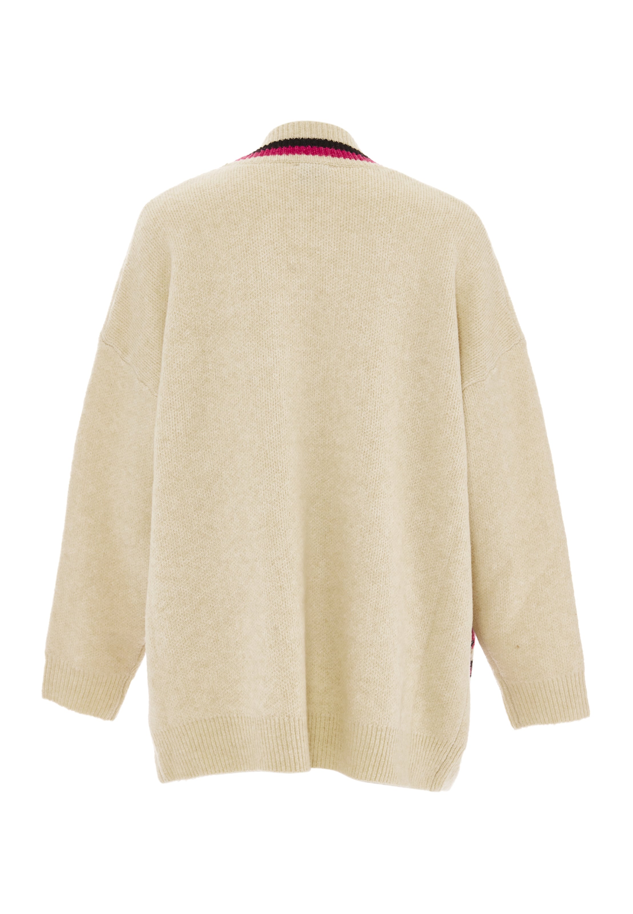 IMANE Knit cardigan in Beige
