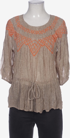 Frogbox Bluse S in Beige: Vorderseite