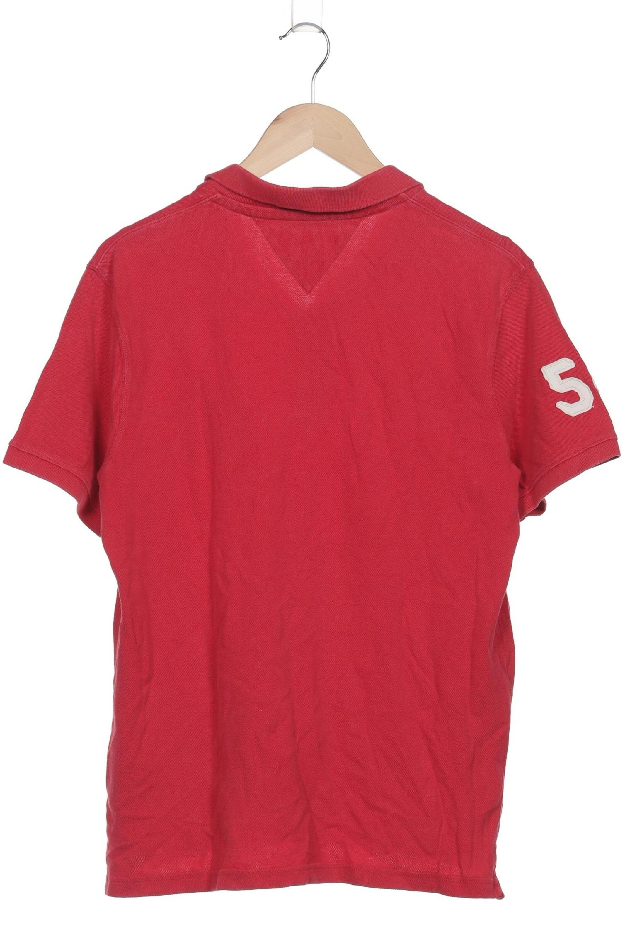 TOMMY HILFIGER Shirt in XL in Red