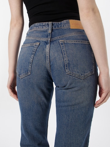 WEEKDAY Slimfit Jeans 'Smooth' in Blauw