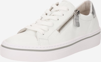 GABOR Baskets basses en blanc, Vue avec produit