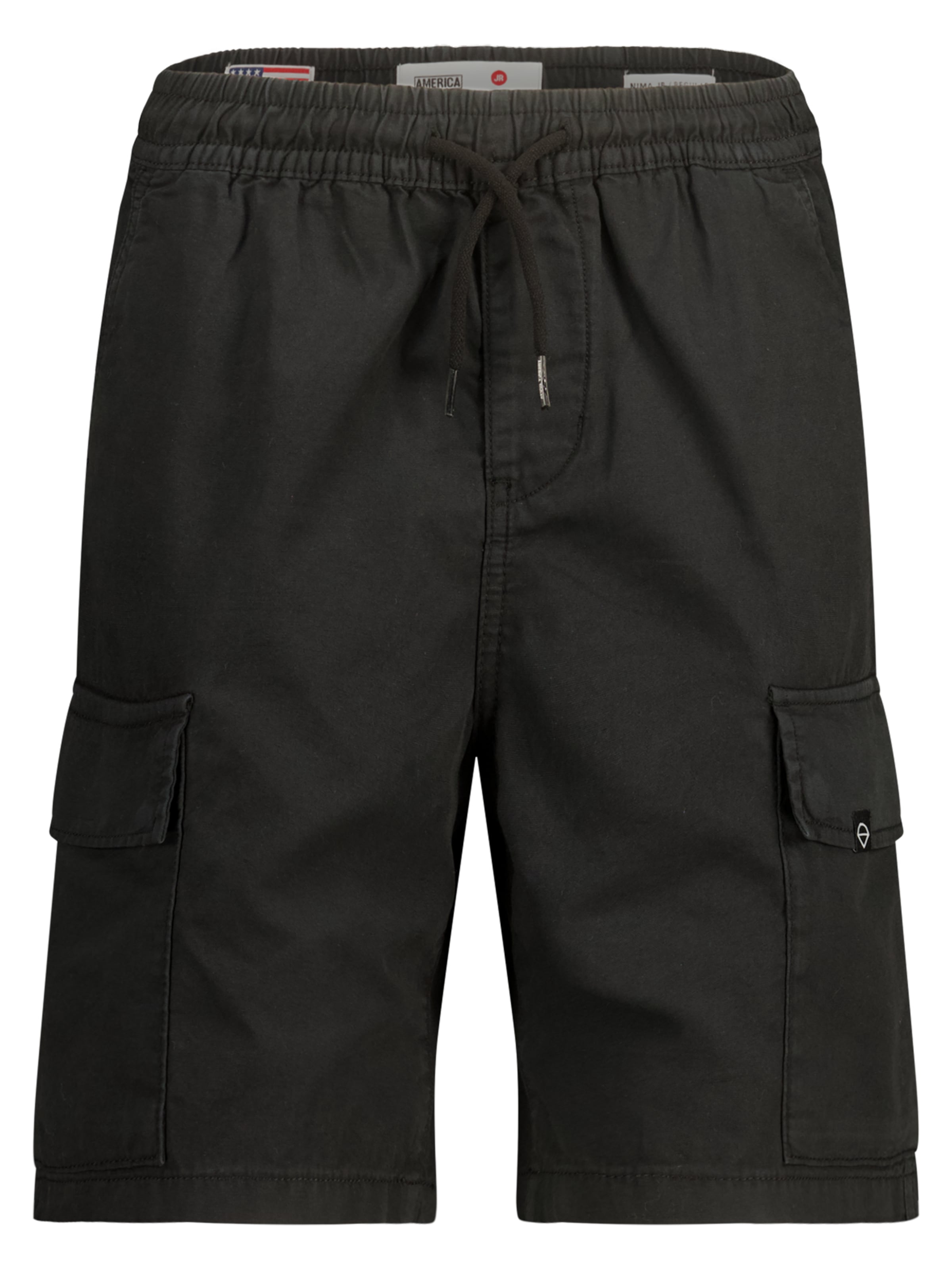 Loosefit Pantalon America Today en noir : devant