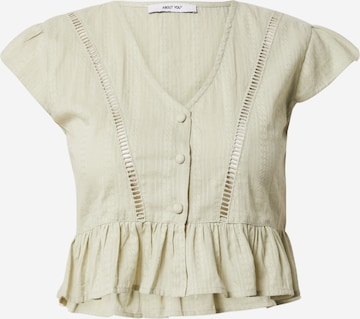 ABOUT YOUBluza 'Katharina' - zelena boja: prednji dio