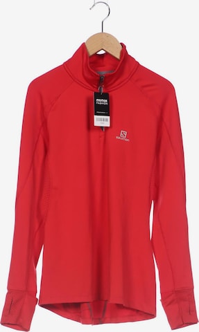 SALOMON Sweater M in Rot: predná strana