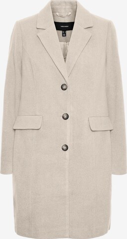 VERO MODA Tussenmantel 'GIANNACINDY' in Beige: voorkant