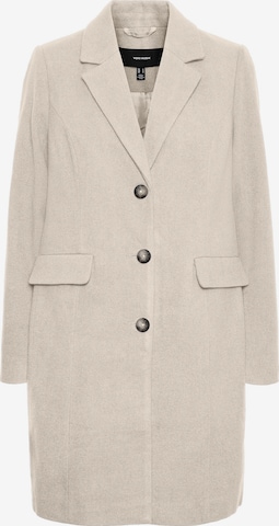 Manteau mi-saison 'GIANNACINDY' VERO MODA en beige : devant