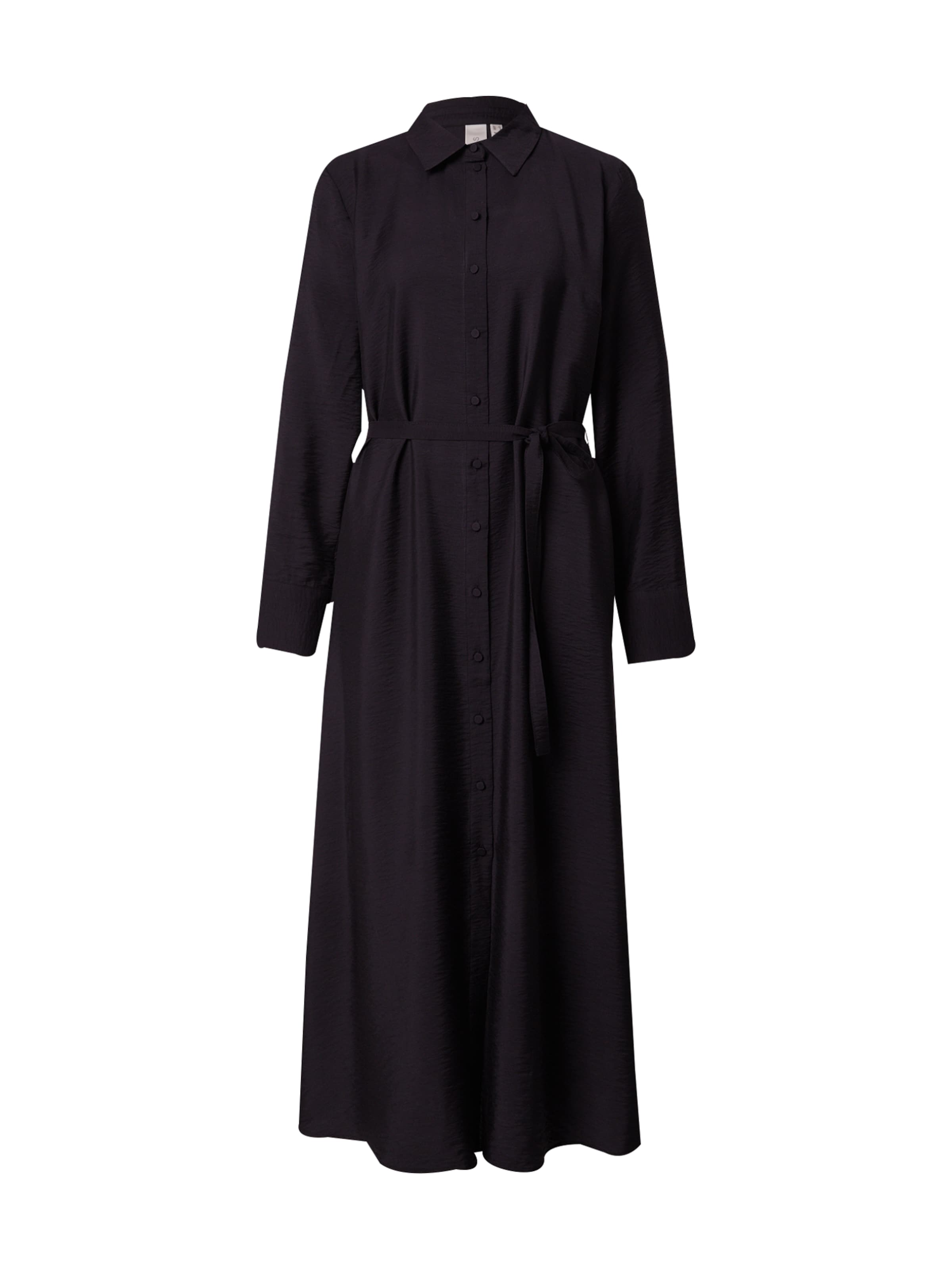 YASKošulja haljina &#x27;YASKAYA&#x27; - crna boja: prednji dio