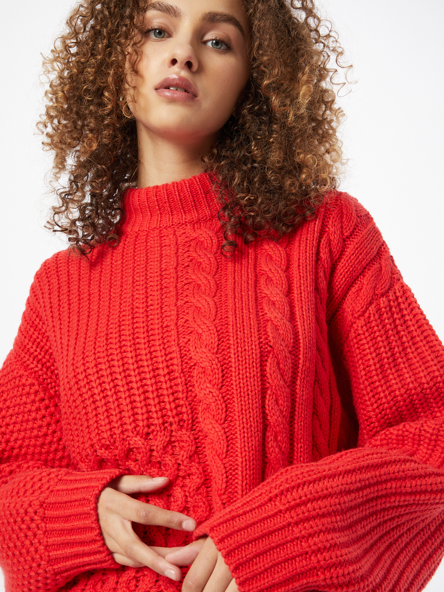 Envii Pullover Blanca in Rot 