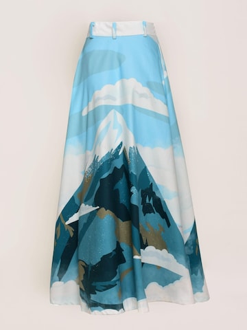 Pineapples Don't Have Sleeves Hame 'Tolima Snowcap Skirt' värissä sininen