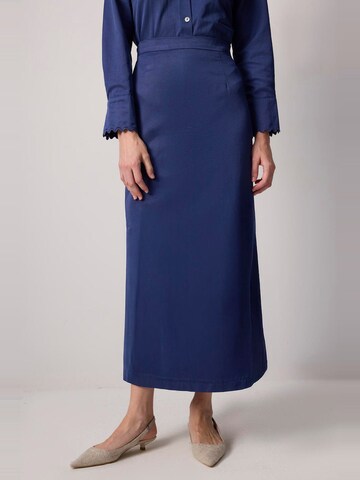 Touche Prive Rok in Blauw