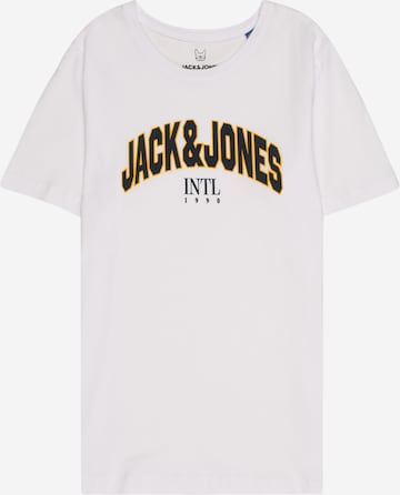 Jack & Jones Junior - Camiseta en blanco: frente