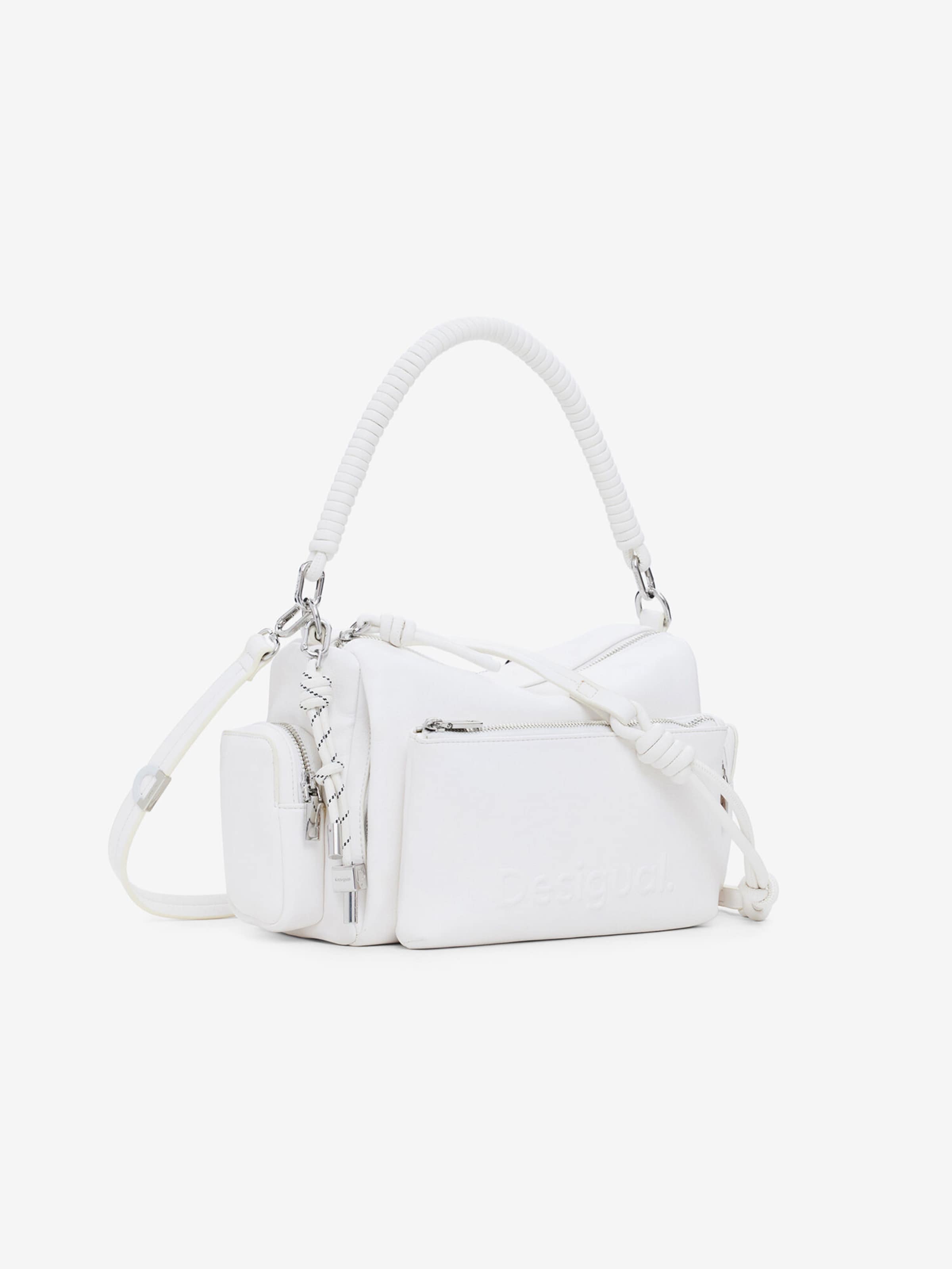 Desigual Τσάντα χειρός σε λευκό