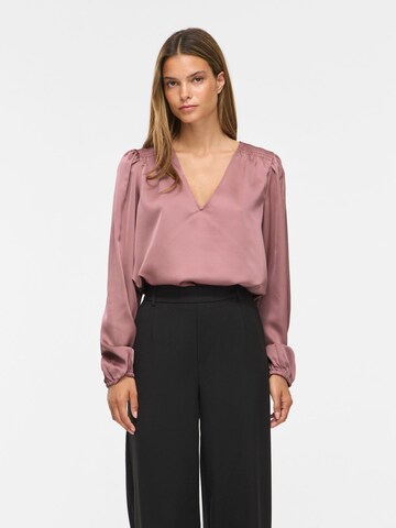 VILA Blouse 'VIEllette' in Roze: voorkant