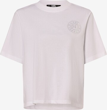 Karl Lagerfeld Shirt in White: front