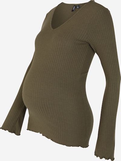 Vero Moda Maternity Shirt 'GLASSY' in khaki, Produktansicht