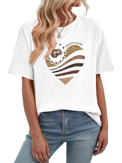 GORHEY Shirt in de kleur Wit, Productweergave