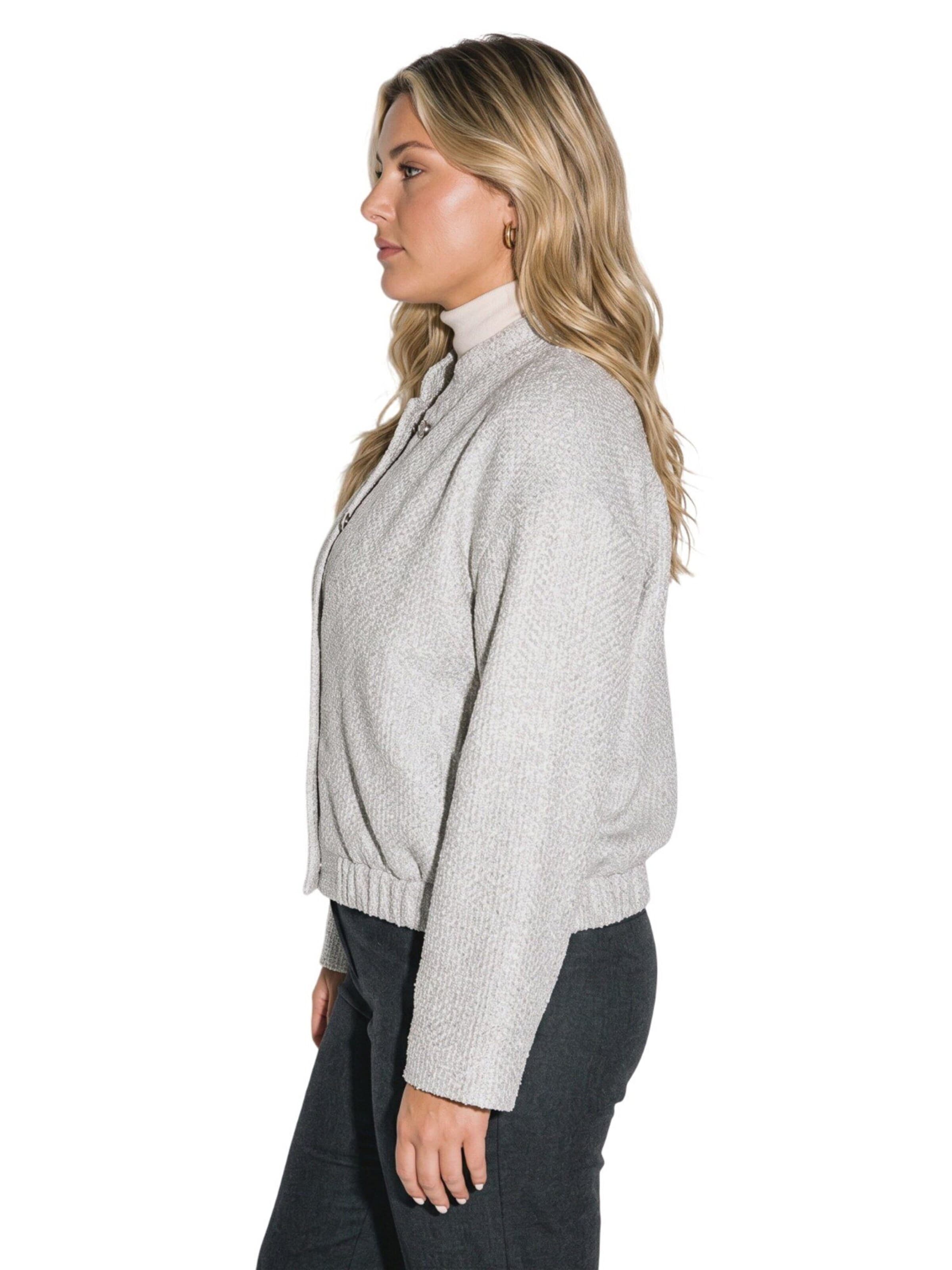 Shape Of You Between-season jacket in White