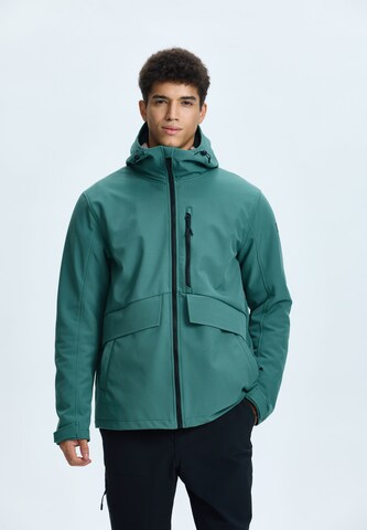 ICEPEAK Яке Outdoor 'Adono' в зелено: отпред