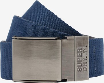 Ceinture Superdry en bleu : devant