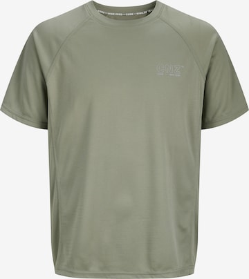 JACK & JONES T-shirt 'JCOCNZ' i grå: framsida