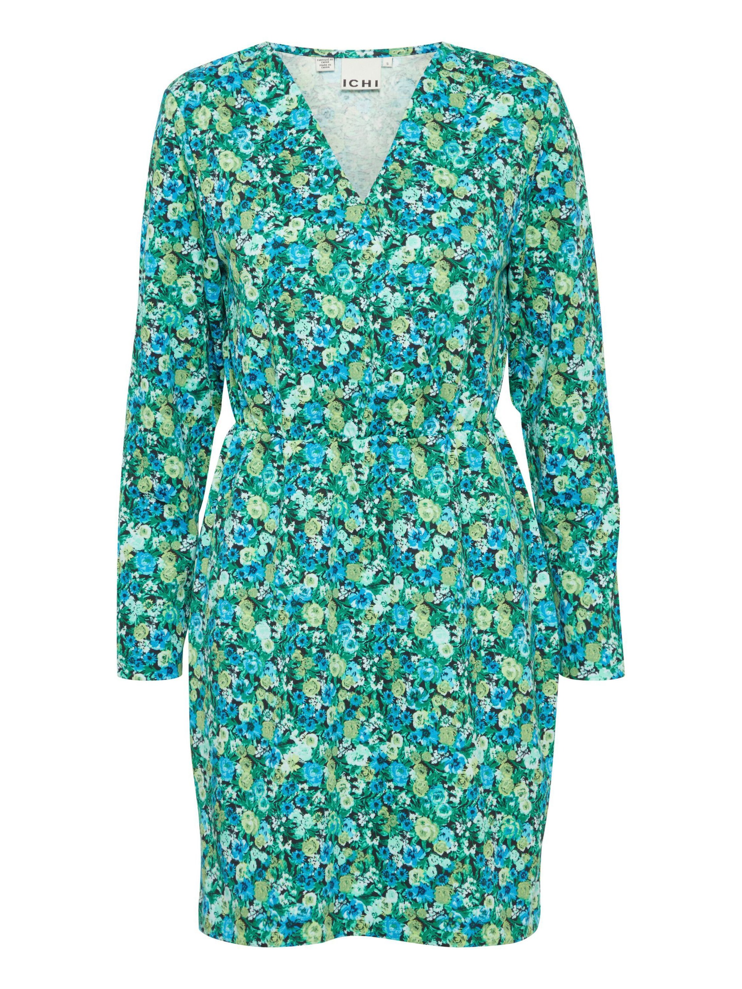 Robe 'Kate' ICHI en vert : devant