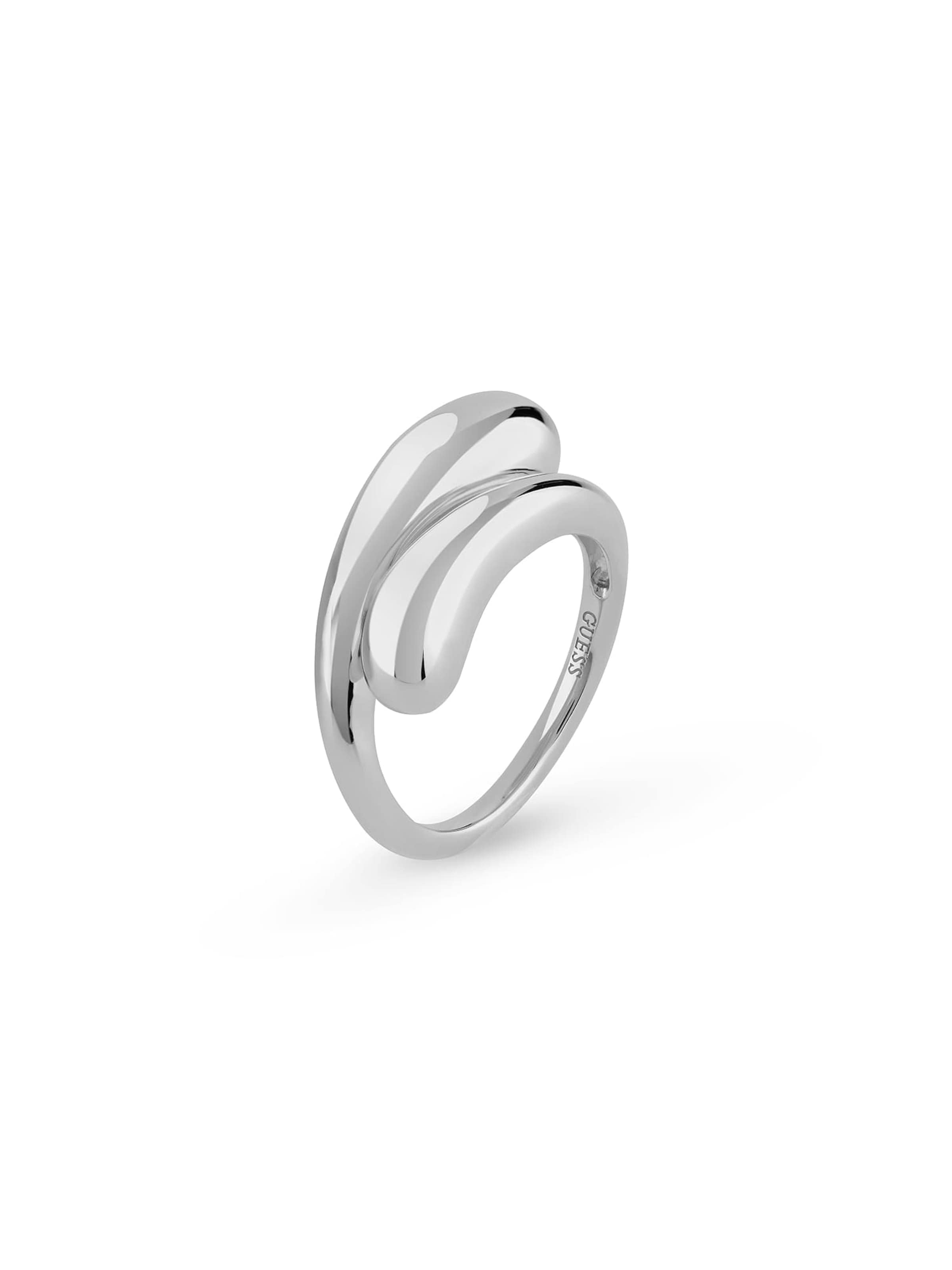GUESS Ring 'Fluid' in Silver: front