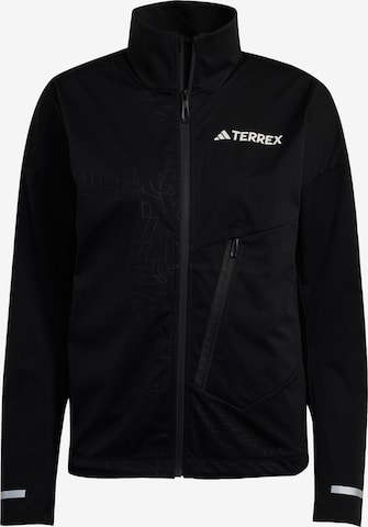 ADIDAS TERREX Sportjas 'Xperior' in Zwart: voorkant