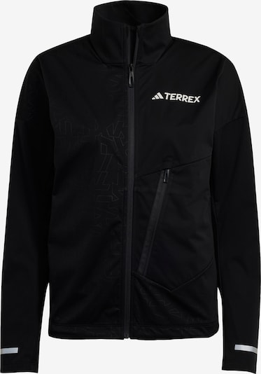 ADIDAS TERREX Sportjacke 'Xperior' in schwarz / weiß, Produktansicht