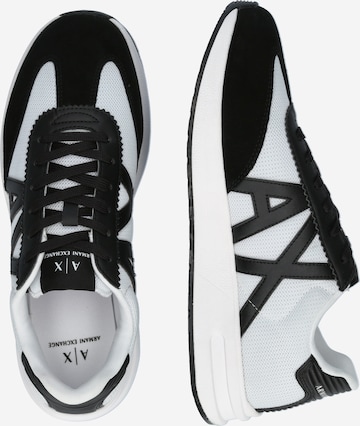 ARMANI EXCHANGE Platform trainers in Black