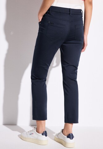 STREET ONE Slimfit Hose in Blau