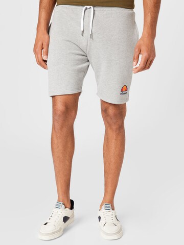 ELLESSE Regular Workout Pants 'Malviva' in Grey: front