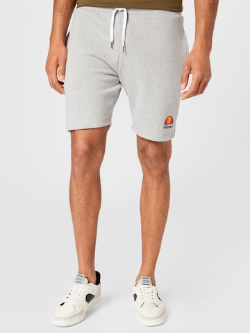 ELLESSE Regular Workout Pants 'Malviva' in Grey: front