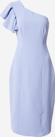 Chi Chi London Cocktail Dress in Blue: front