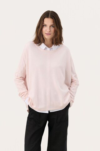 Part Two Trui 'Tila' in Roze: voorkant