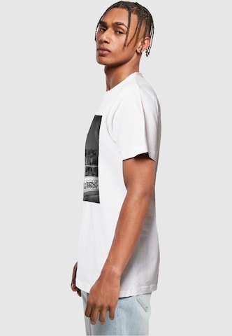 Maglietta 'Paris' di Mister Tee in bianco