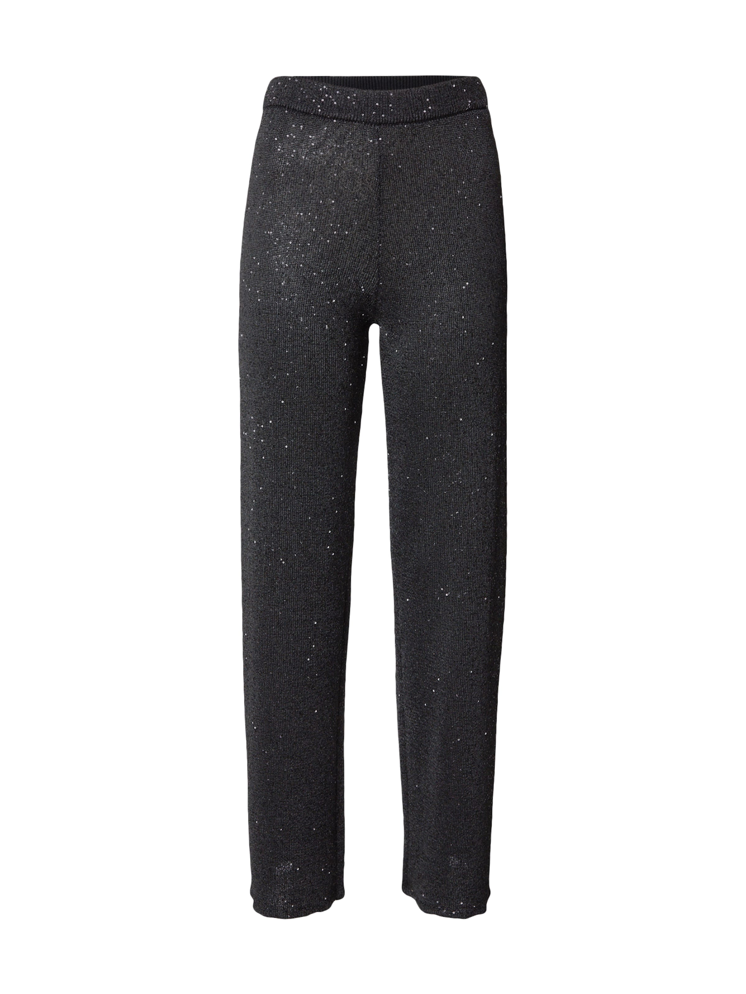 SELECTED Regular Pants 'SLFJOSIE' in Black: front